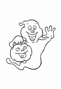 Desenho de Fantasma Desenho Colorir Imprimir 31