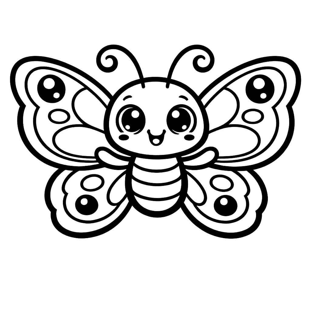 Desenho de Insetos Desenho Colorir Imprimir 11