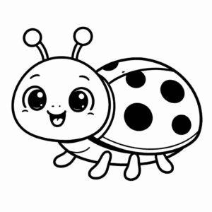 Desenho de Insetos Desenho Colorir Imprimir 14