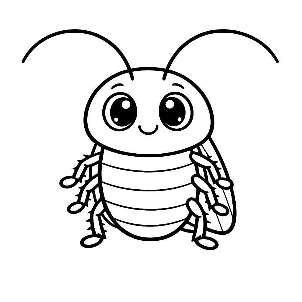 Desenho de Insetos Desenho Colorir Imprimir 17