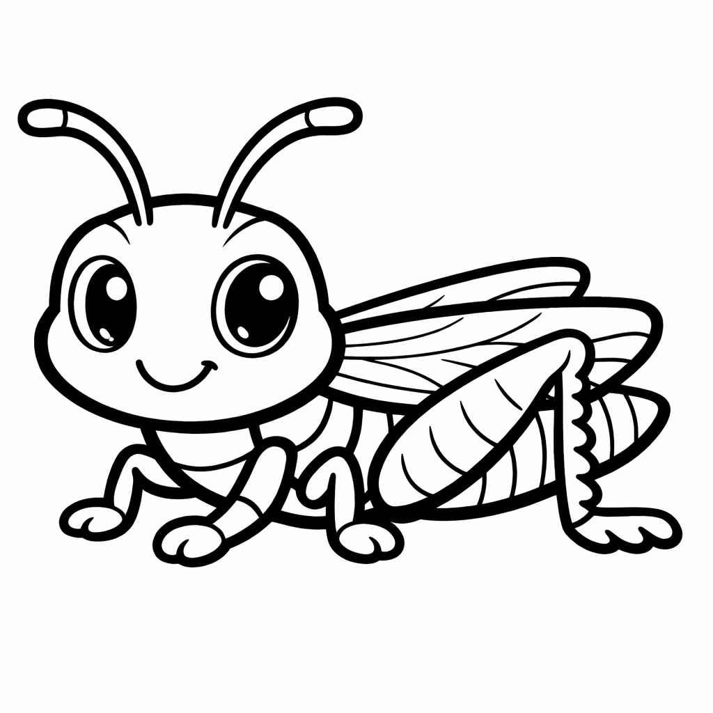 Desenho de Insetos Desenho Colorir Imprimir 19