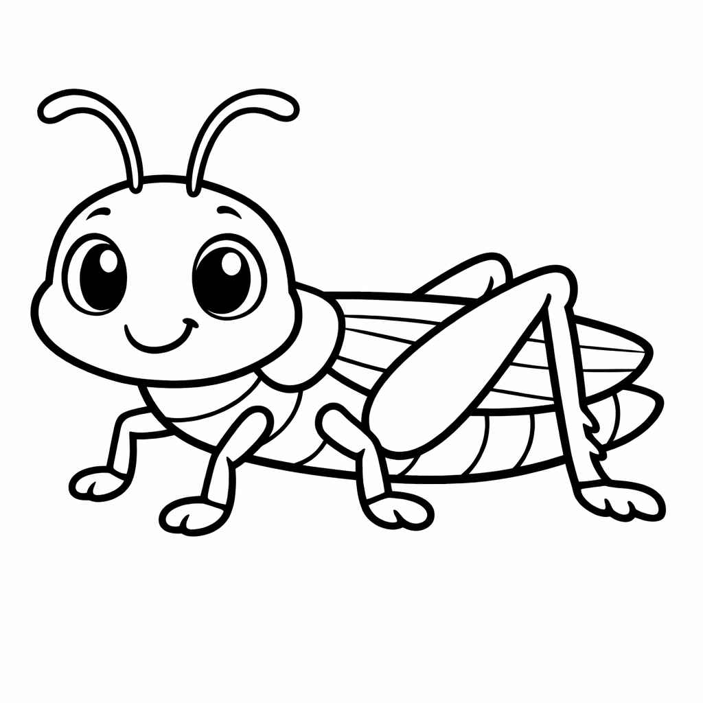 Desenho de Insetos Desenho Colorir Imprimir 20