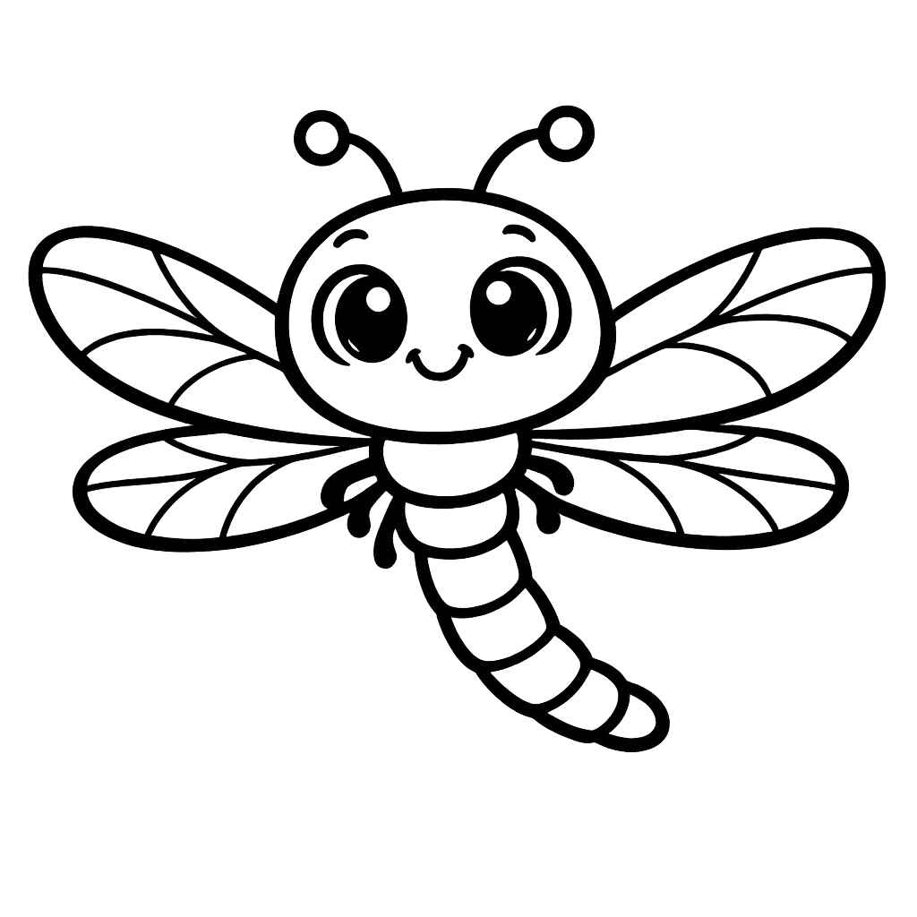 Desenho de Insetos Desenho Colorir Imprimir 21