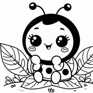 Desenho de Joaninha Desenho Colorir Imprimir 21