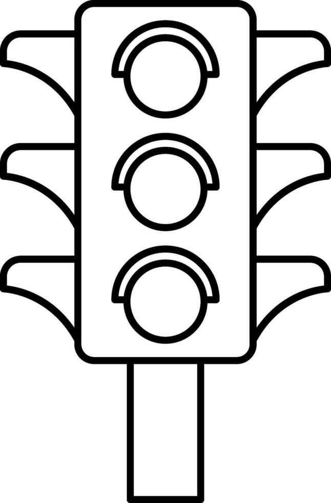 Desenho de Semaforo Desenho Colorir Imprimir 02