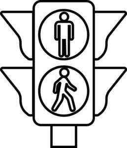 Desenho de Semaforo Desenho Colorir Imprimir 09