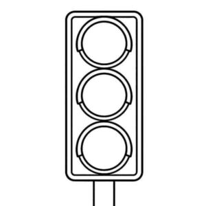 Desenho de Semaforo Desenho Colorir Imprimir 21