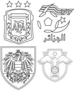 Desenho de Desenho Grupo J Copa Do Mundo 2026 Para Colorir