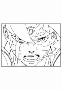 Desenho de Boruto Desenho Colorir Imprimir 15