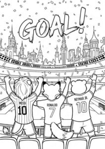 Desenho de Copa Do Mundo 2026 Desenho Colorir Imprimir 03