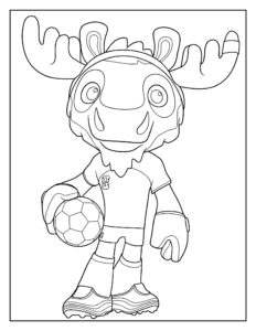 Desenho de Copa Do Mundo 2026 Desenho Colorir Imprimir 20