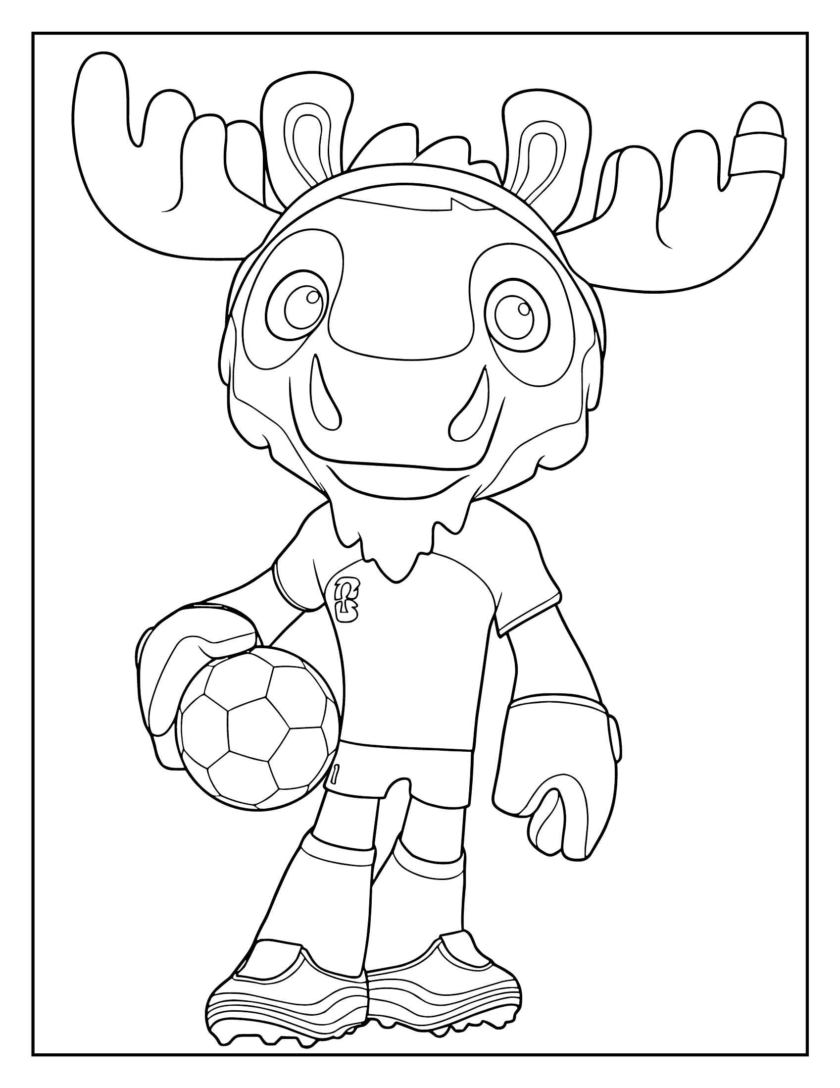 Desenho de Copa Do Mundo 2026 Desenho Colorir Imprimir 20