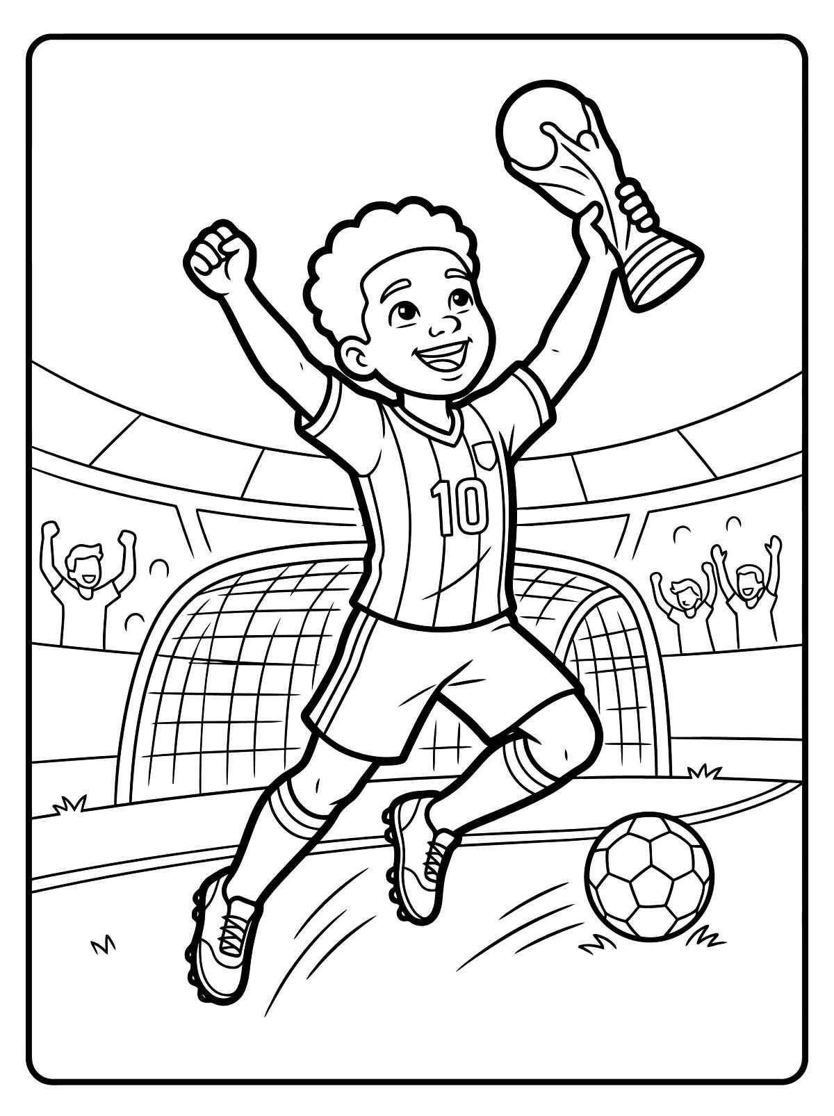 Desenho de Copa Do Mundo 2026 Desenho Colorir Imprimir 31