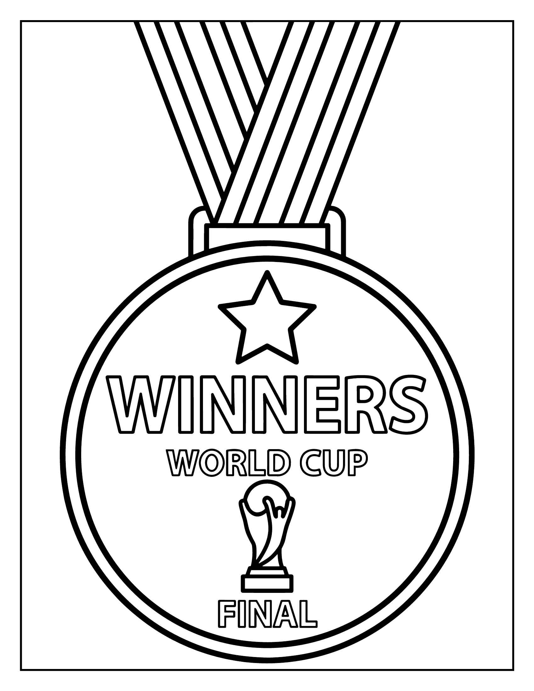 Desenho de Copa Do Mundo 2026 Desenho Colorir Imprimir 37