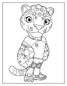 Desenho de Copa Do Mundo 2026 Desenho Colorir Imprimir 41