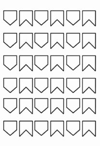 Desenho de Desenhos De Bandeirinhas Juninas Para Colorir (1)