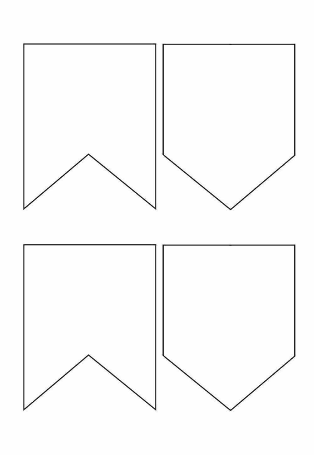Desenho de Moldes De Bandeirinhas Juninas Para Imprimir