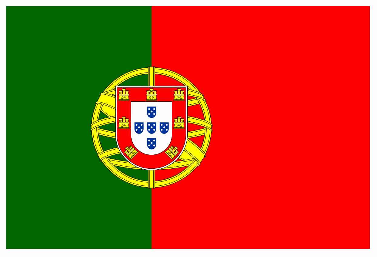 Desenho de Bandeira De Portugal Desenho Colorir Imprimir 04