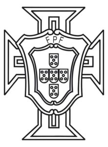 Desenho de Bandeira De Portugal Desenho Colorir Imprimir 11 Brasao Escudo Fpf