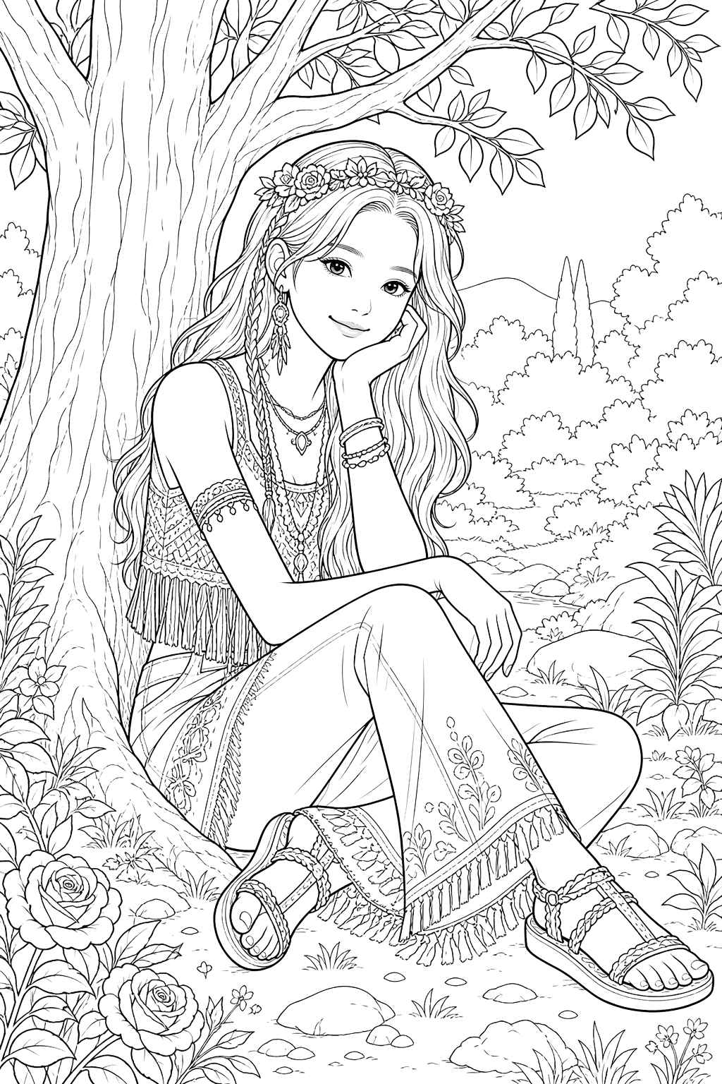 Desenho de Blackpink Desenho Colorir Imprimir 21