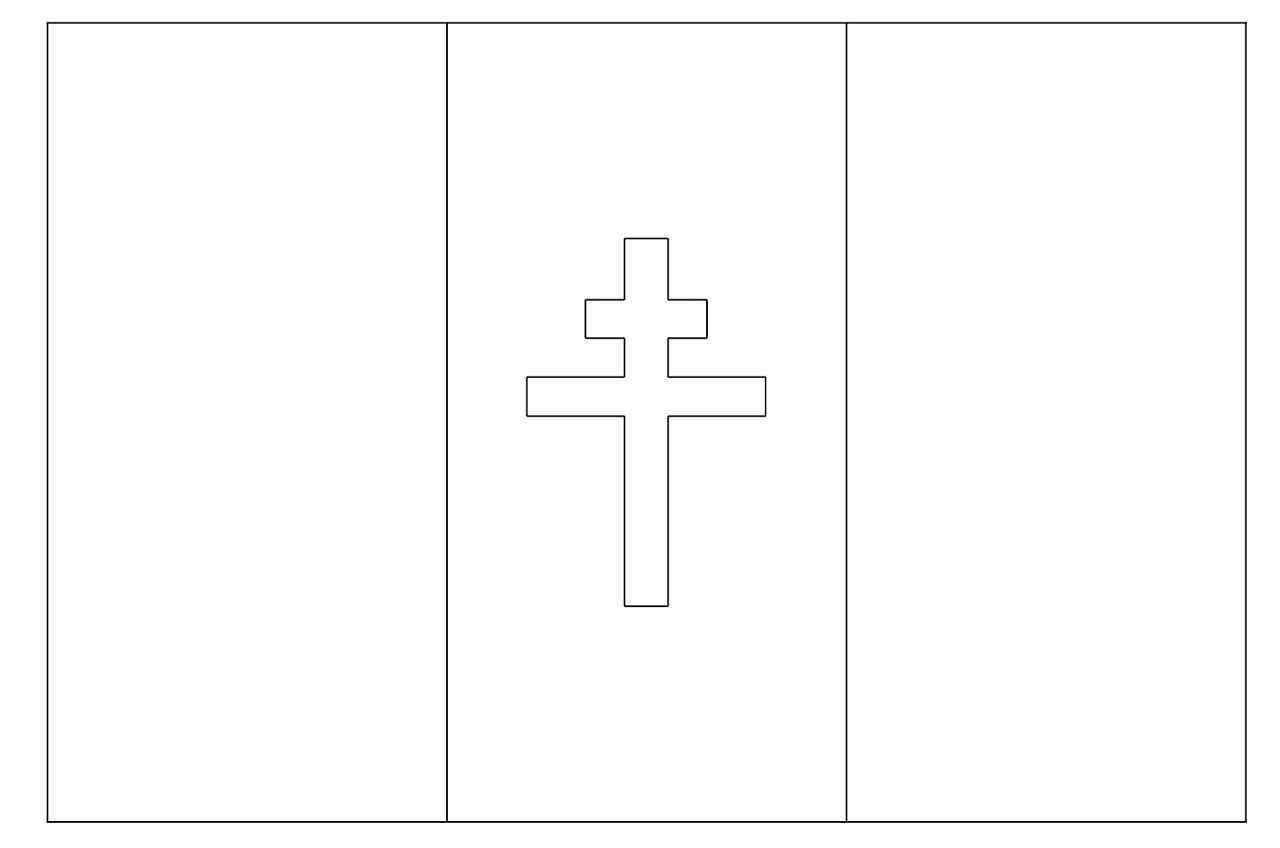 Desenho de Bandeira Da França Livre Desenho Para Colorir E Imprimir
