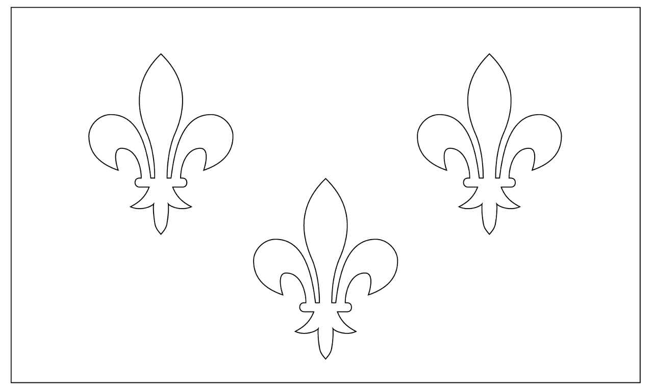 Desenho de Bandeira Da Ilha Da França Desenho Para Colorir E Imprimir