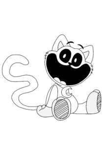 Desenho de CatNap Desenho Colorir Imprimir 08