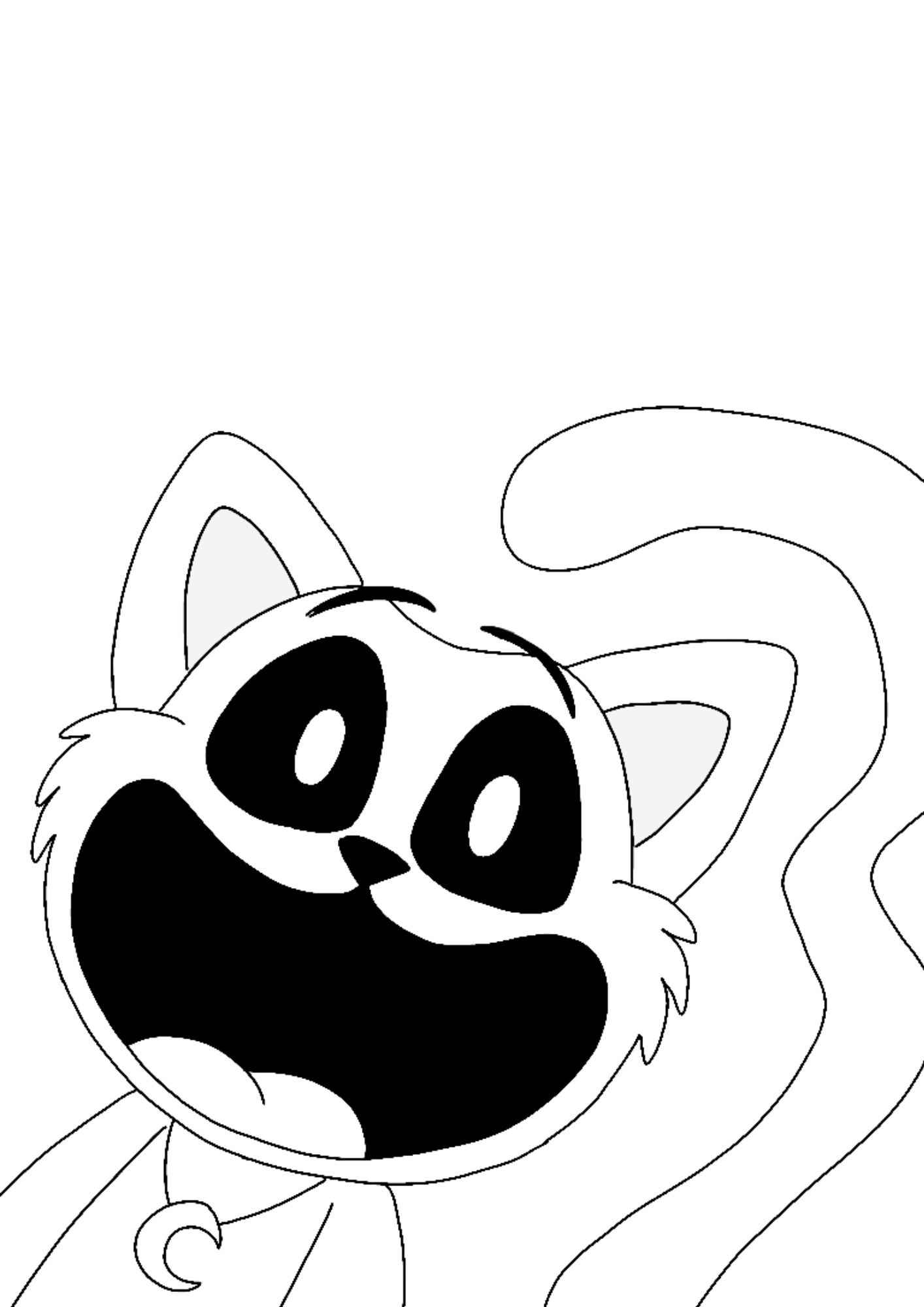 Desenho de CatNap Desenho Colorir Imprimir 10