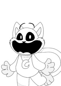 Desenho de CatNap Desenho Colorir Imprimir 11
