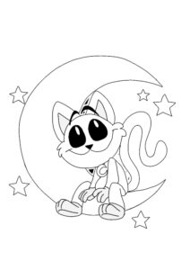 Desenho de CatNap Desenho Colorir Imprimir 13
