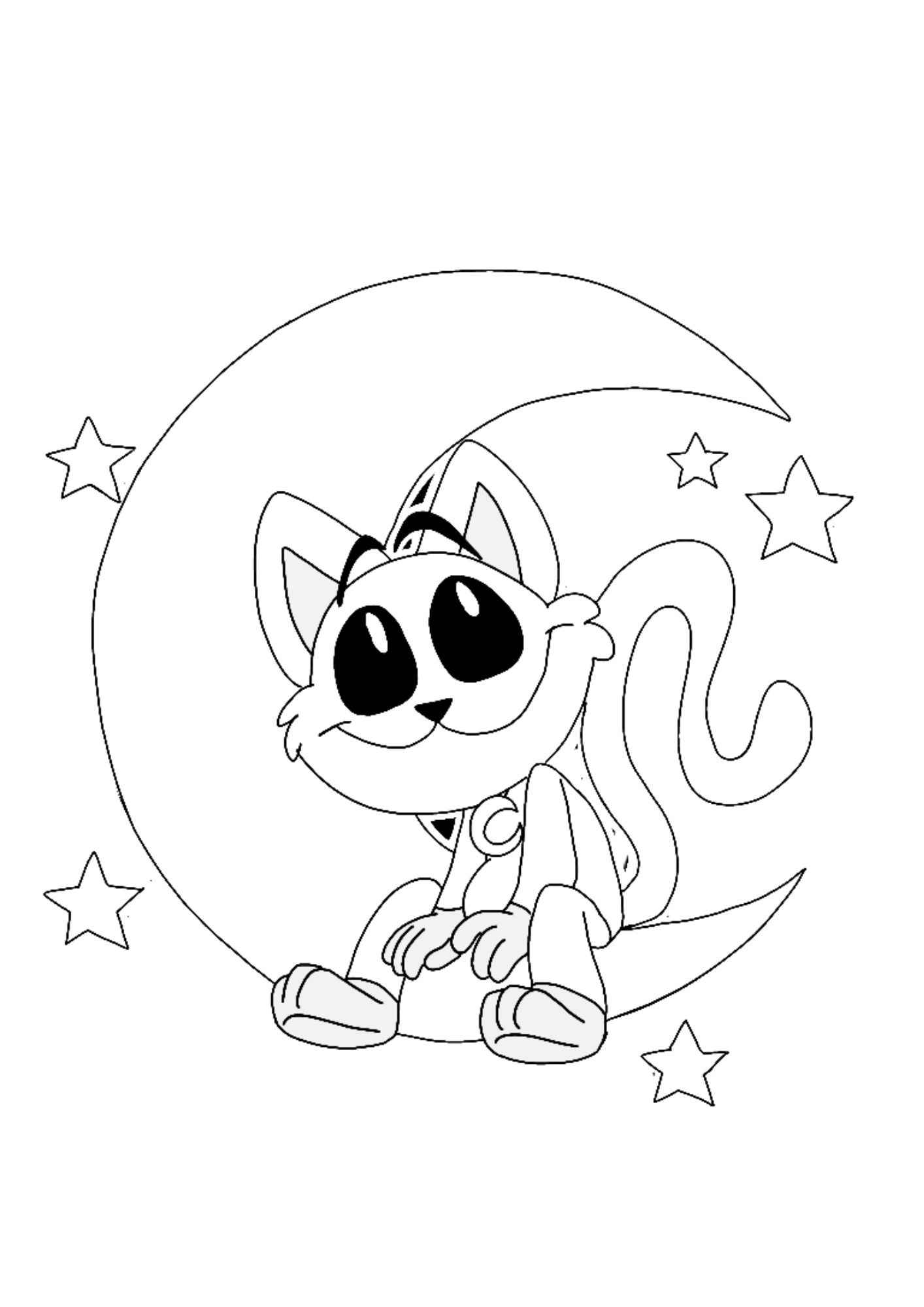 Desenho de CatNap Desenho Colorir Imprimir 13