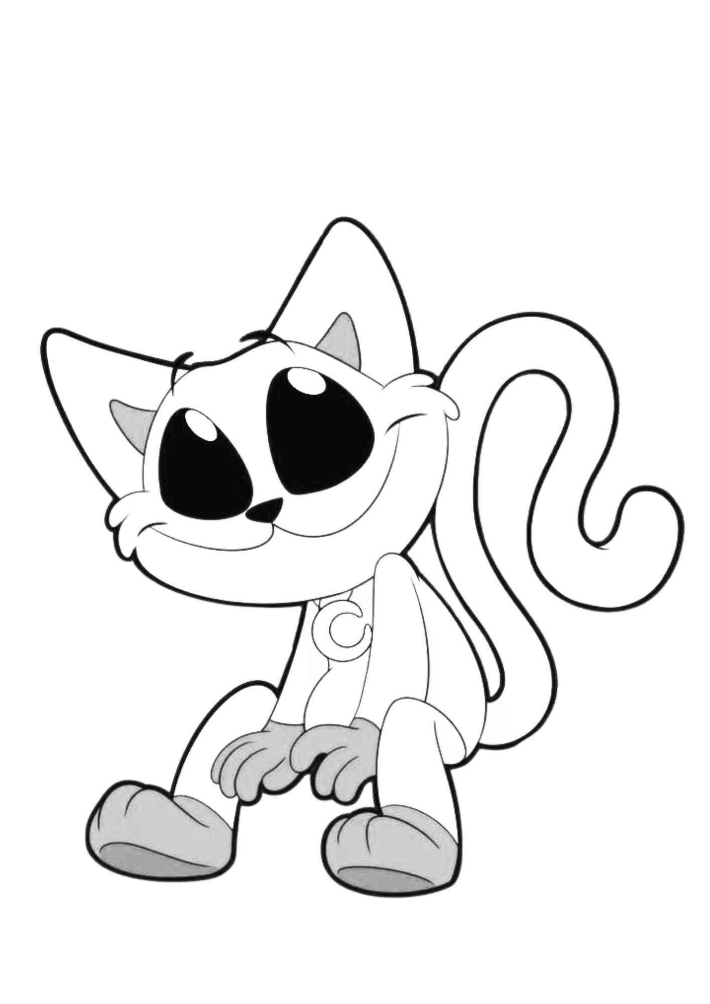 Desenho de CatNap Desenho Colorir Imprimir 14