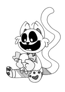 Desenho de CatNap Desenho Colorir Imprimir 15