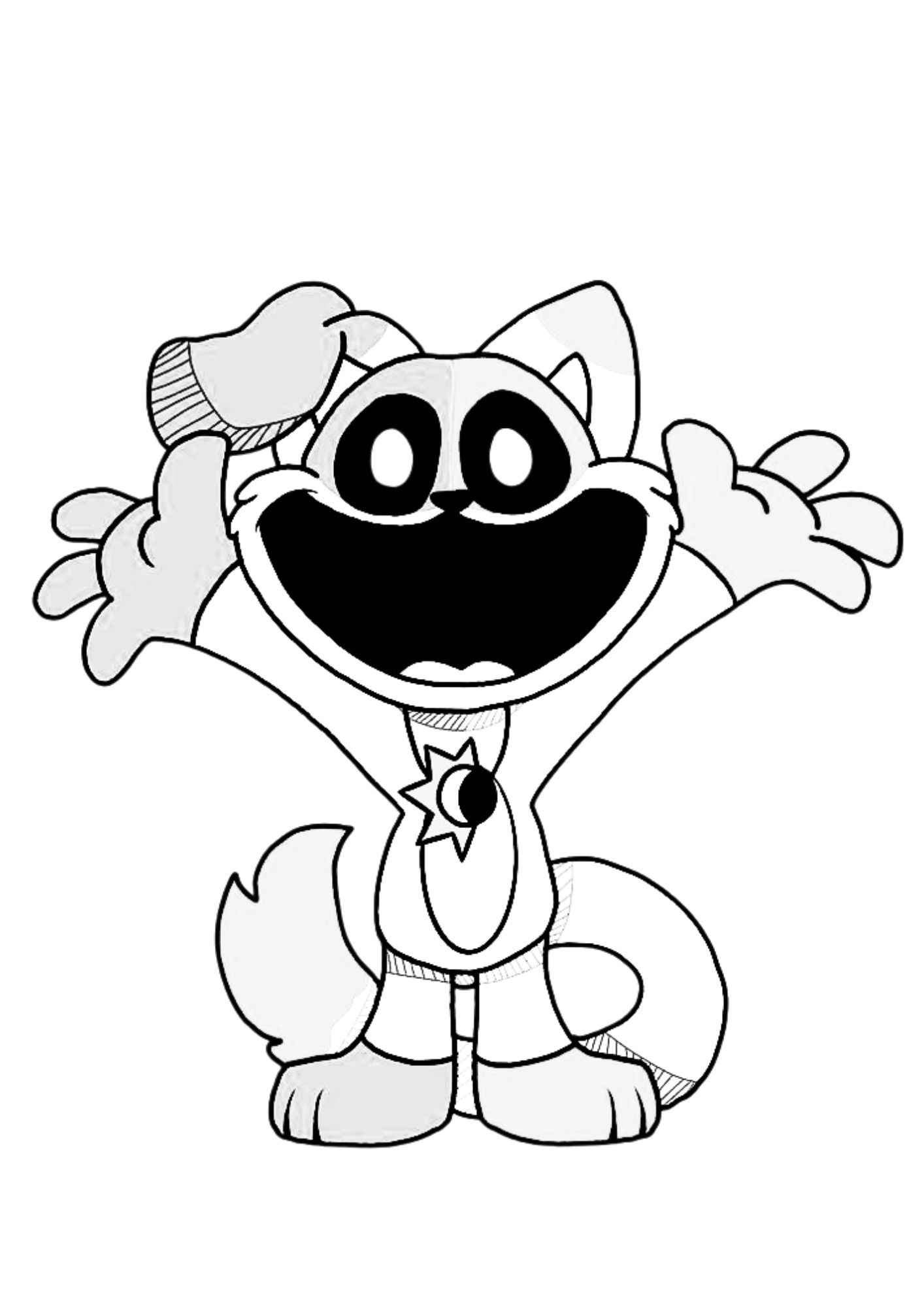 Desenho de CatNap Desenho Colorir Imprimir 23