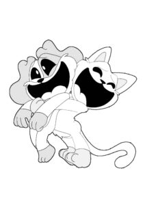 Desenho de CatNap Desenho Colorir Imprimir 24