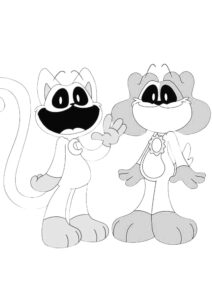 Desenho de CatNap Desenho Colorir Imprimir 25