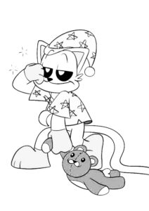 Desenho de CatNap Desenho Colorir Imprimir 26