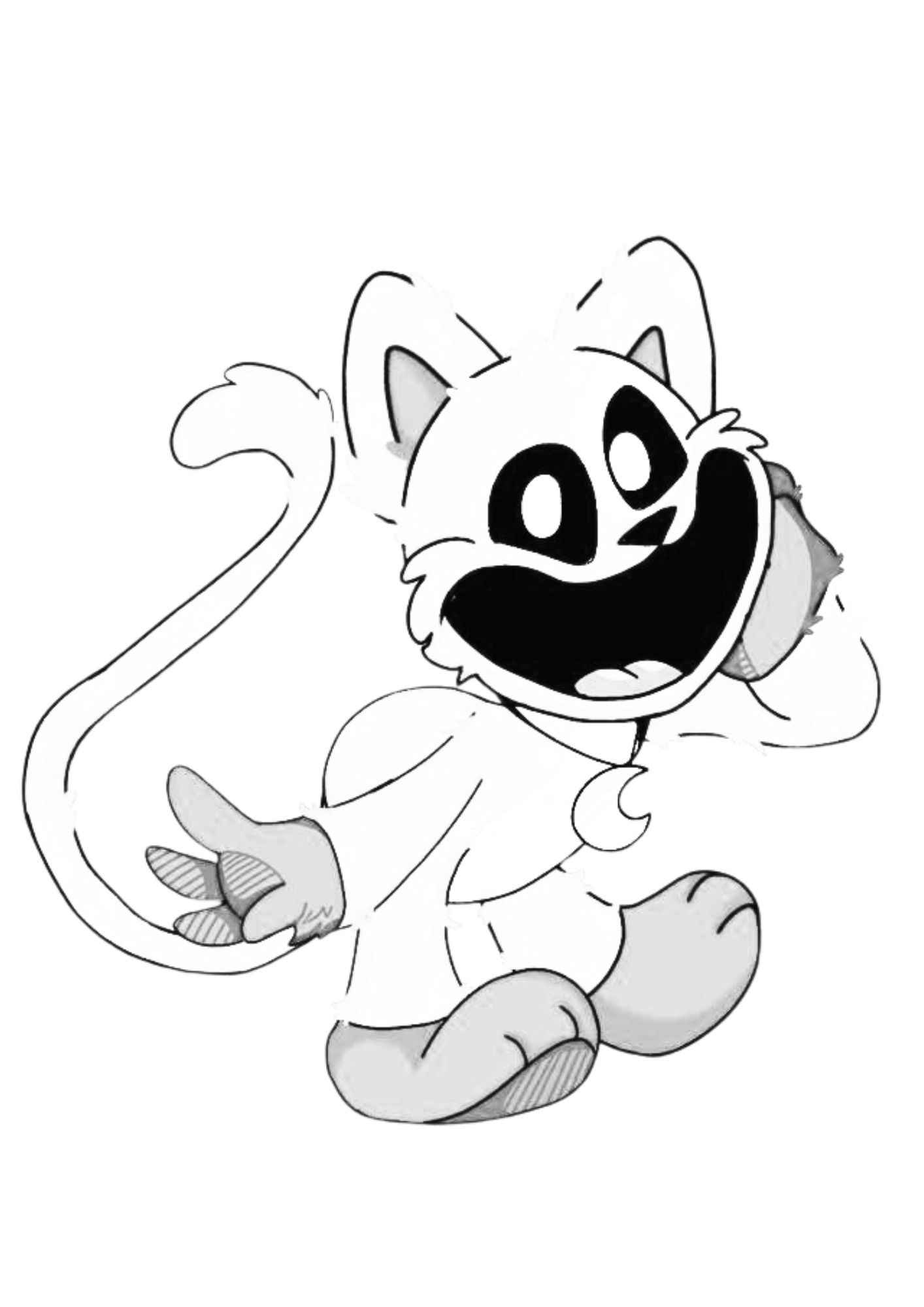 Desenho de CatNap Desenho Colorir Imprimir 29
