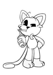 Desenho de CatNap Desenho Colorir Imprimir 30