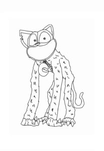 Desenho de CatNap Desenho Colorir Imprimir 39