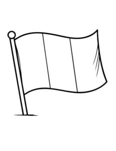 Desenho de Bandeira Da Franca Desenho Colorir Imprimir 03