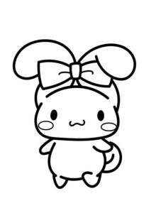 Desenho de Cinnamoroll Desenho Colorir Imprimir 01