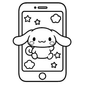 Desenho de Cinnamoroll Desenho Colorir Imprimir 06