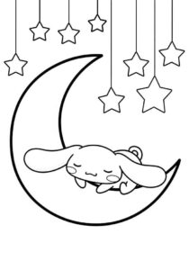Desenho de Cinnamoroll Desenho Colorir Imprimir 09
