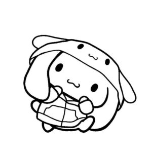 Desenho de Cinnamoroll Desenho Colorir Imprimir 13