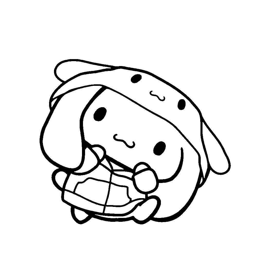 Desenho de Cinnamoroll Desenho Colorir Imprimir 13
