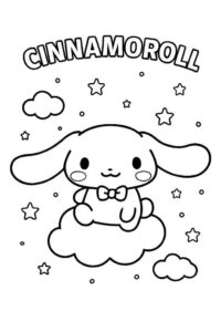 Desenho de Cinnamoroll Desenho Colorir Imprimir 17