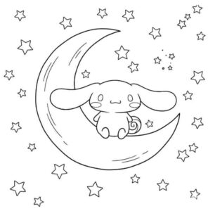 Desenho de Cinnamoroll Desenho Colorir Imprimir 28