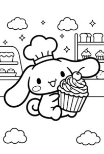 Desenho de Cinnamoroll Desenho Colorir Imprimir 30