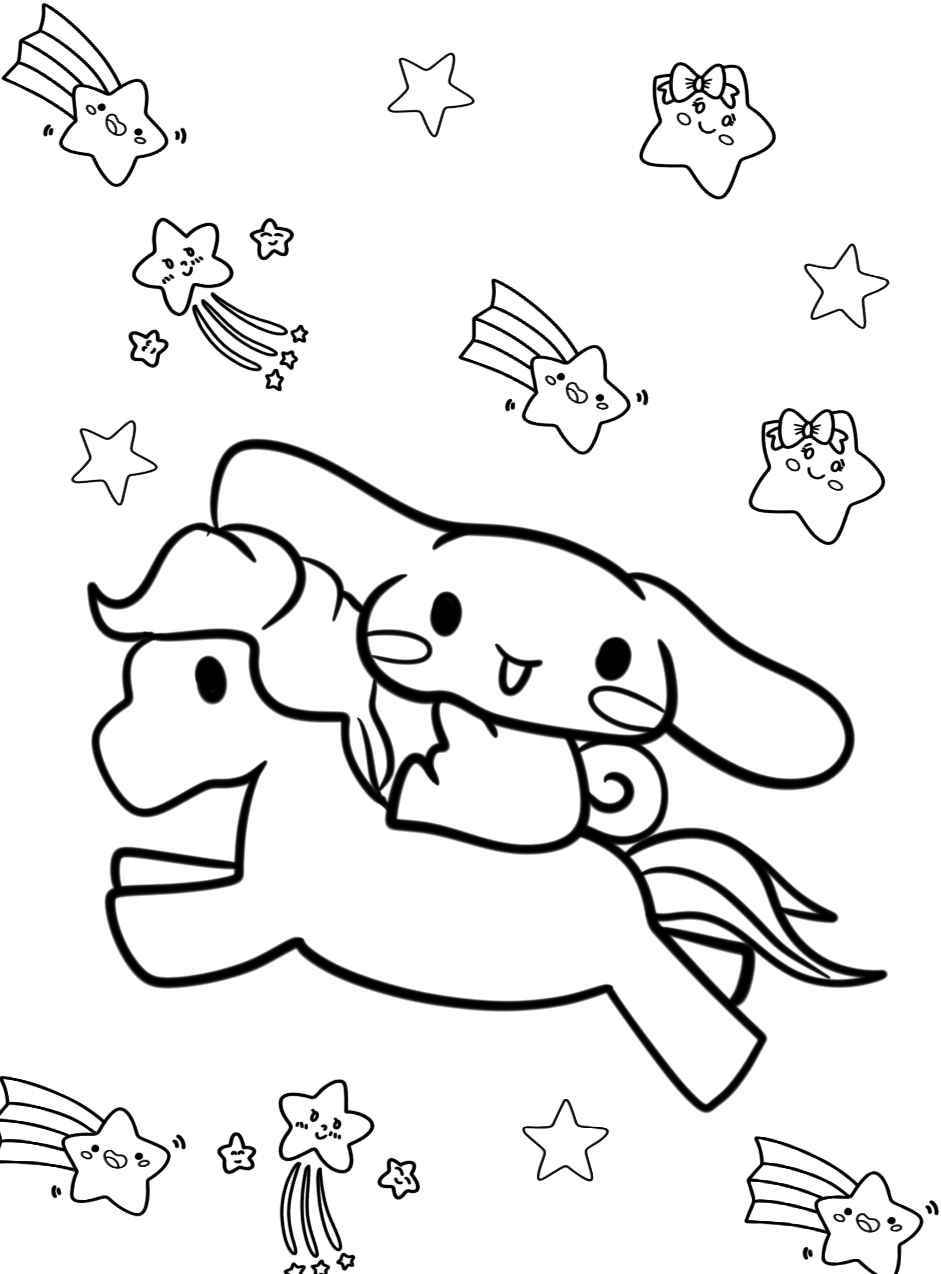 Desenho de Cinnamoroll Desenho Colorir Imprimir 32